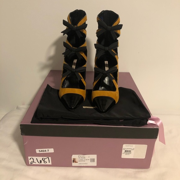 fabrizio viti take a bow booties - Picture 3 of 6